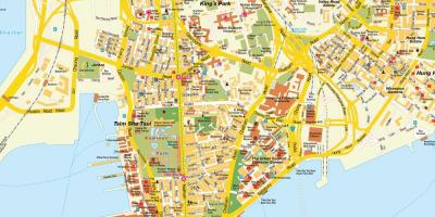 Hong Kong ქალაქის რუკა