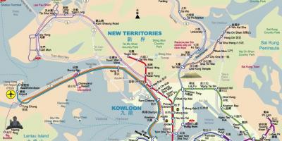 MTR Hongkong რუკა