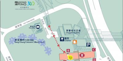 Tung Chung ონლაინ რუკა MTR