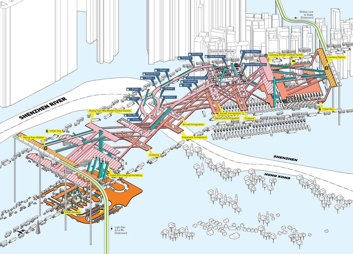 Shenzhen Hong Kong რუკა