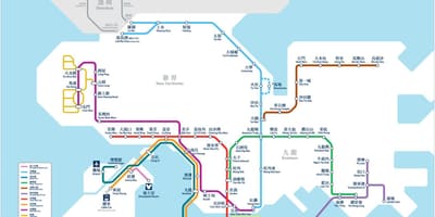 Hong Kong tube რუკა