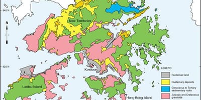 გეოლოგიური რუკა Hong Kong