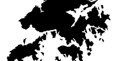 რუკა Hong Kong ვექტორი