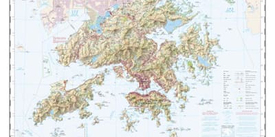 კონტურული რუკა Hong Kong
