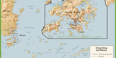 პოლიტიკური რუკა Hong Kong