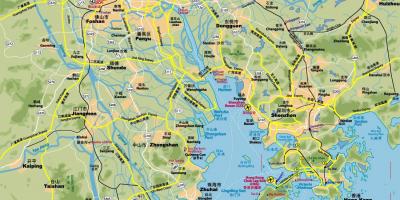 საგზაო რუკა Hong Kong