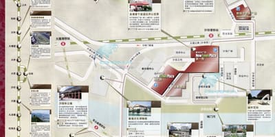 Shatin რუკა Hong Kong